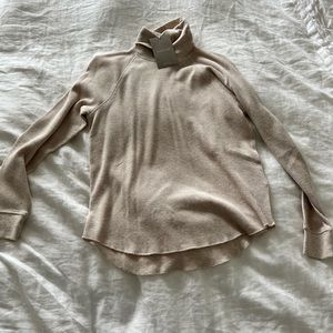 Everlane waffle turtleneck